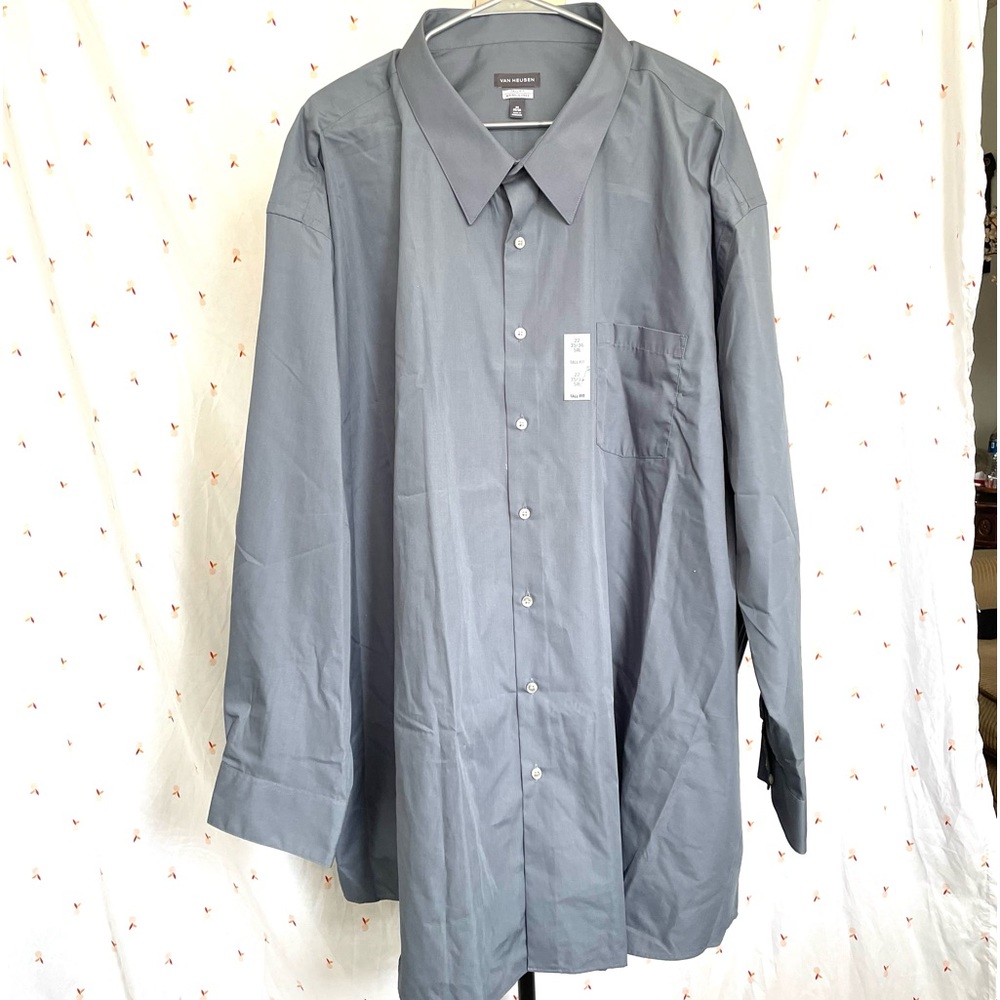 Van Huesen Big and Tall size 5XL Dress Shirt